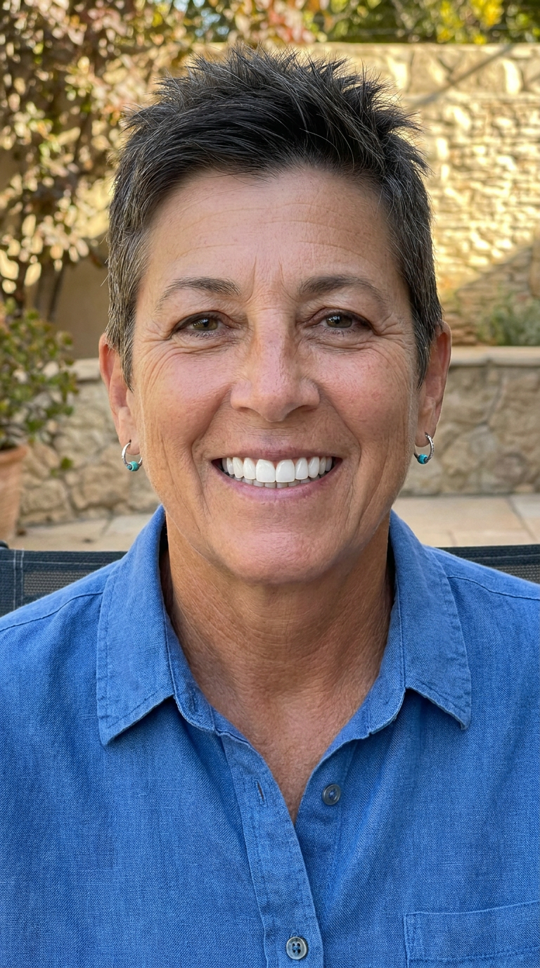 Patient smile before restorative dental treatment